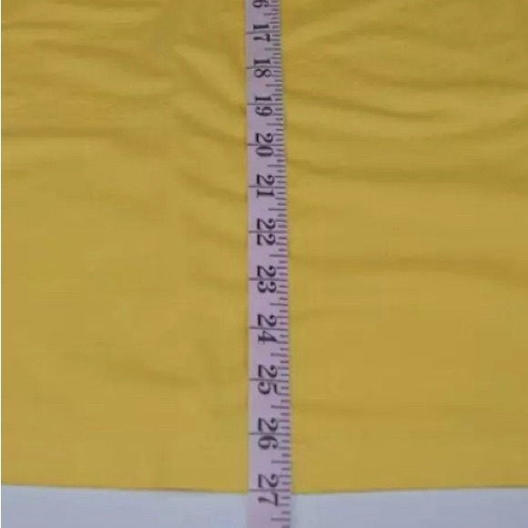 Sears Dragon Logo Sport Shirt VTG 80s Yellow with Brown Dragon Shirt M/L Grunge - Picture 11 of 16